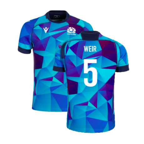 2024-2025 Scotland Rugby Training Jersey (Blue) - Kids (Weir 5)_2