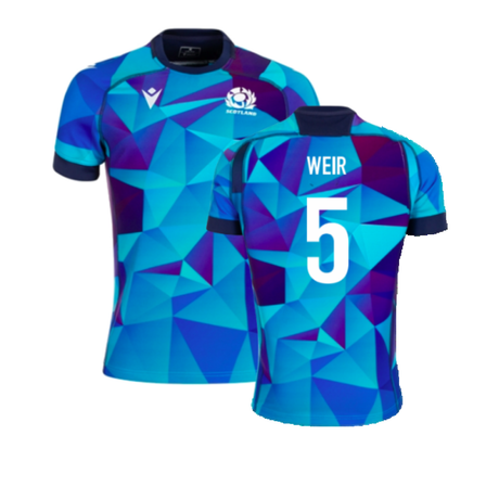 2024-2025 Scotland Rugby Training Jersey (Blue) (Weir 5)_2