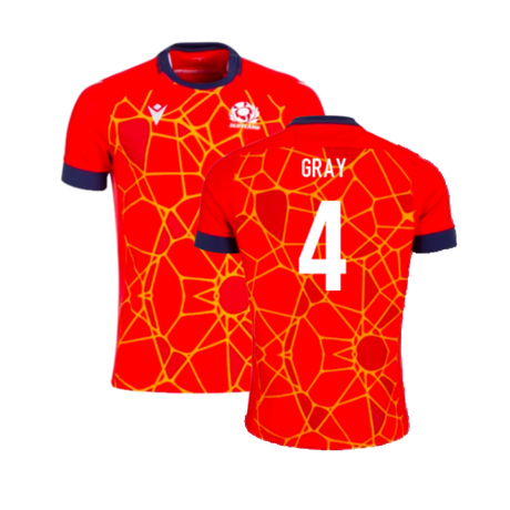 2024-2025 Scotland Rugby Training Jersey (Red) - Kids (Gray 4)_2