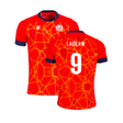 2024-2025 Scotland Rugby Training Jersey (Red) (Laidlaw 9)_2