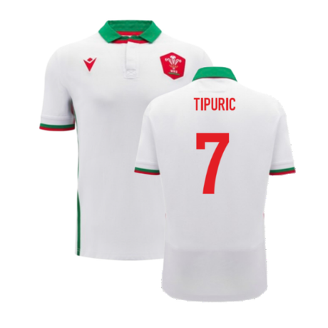 2024-2025 Wales Away Cotton Rugby Shirt (Kids) (Tipuric 7)_2