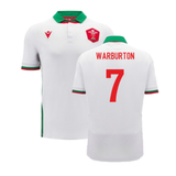 2024-2025 Wales Away Cotton Rugby Shirt (Kids) (Warburton 7)_2