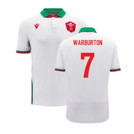 2024-2025 Wales Away Cotton Rugby Shirt (Kids) (Warburton 7)_2