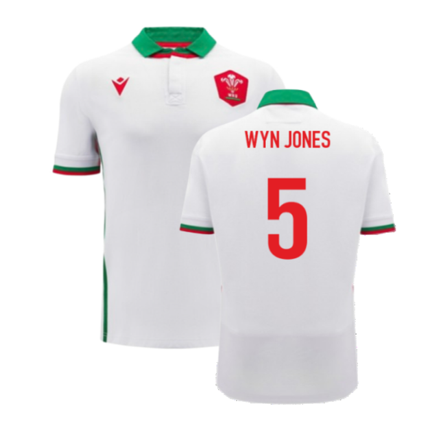 2024-2025 Wales Away Cotton Rugby Shirt (Kids) (Wyn Jones 5)_2