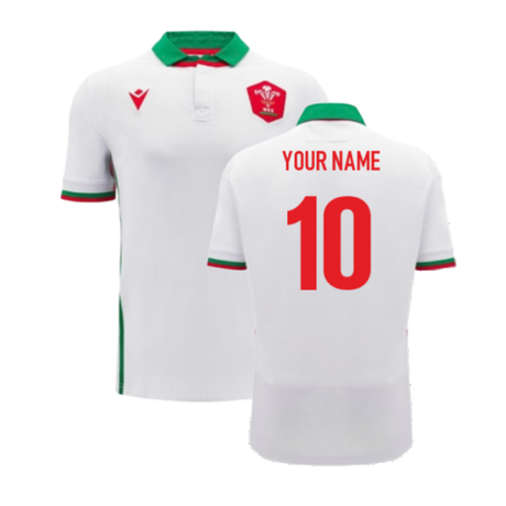 2024-2025 Wales Away Cotton Rugby Shirt (Kids) (Your Name)_2
