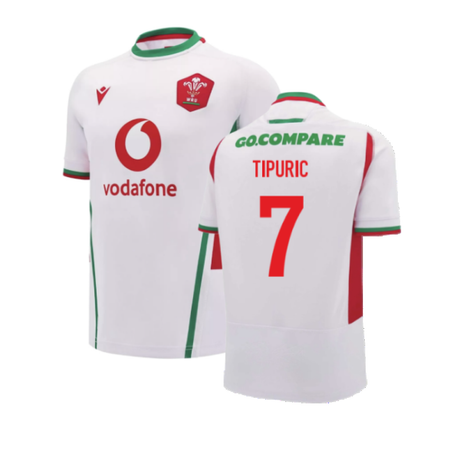 2024-2025 Wales Away Replica Rugby Shirt (Kids) (Tipuric 7)_2