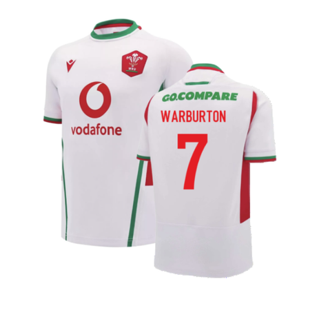 2024-2025 Wales Away Replica Rugby Shirt (Kids) (Warburton 7)_2