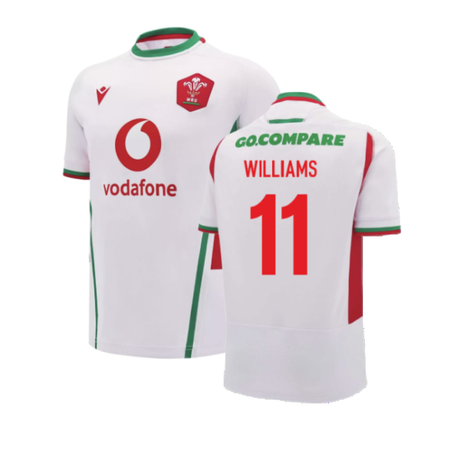 2024-2025 Wales Away Replica Rugby Shirt (Kids) (Williams 11)_2