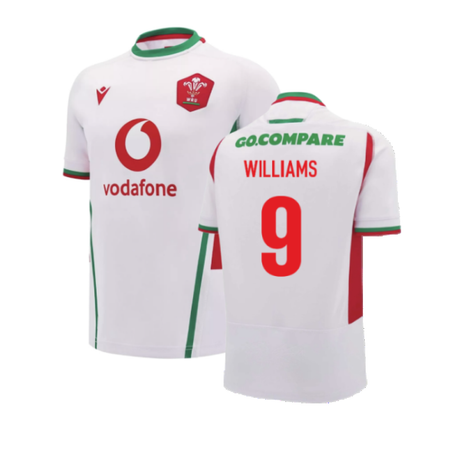 2024-2025 Wales Away Replica Rugby Shirt (Kids) (Williams 9)_2