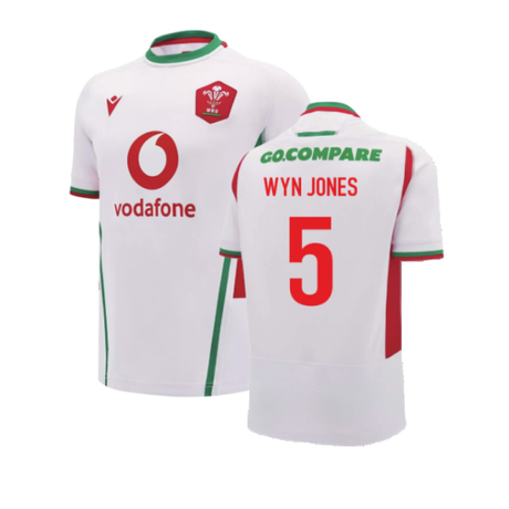 2024-2025 Wales Away Replica Rugby Shirt (Kids) (Wyn Jones 5)_2