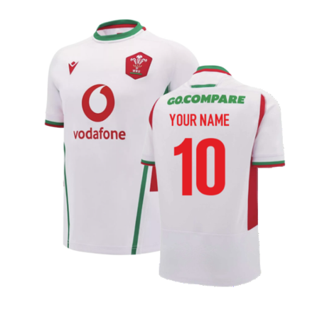 2024-2025 Wales Away Replica Rugby Shirt (Kids) (Your Name)_2