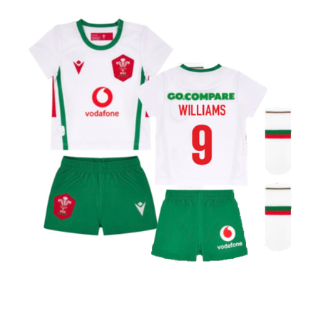 2024-2025 Wales Away Rugby Baby Kit (Williams 9)_2