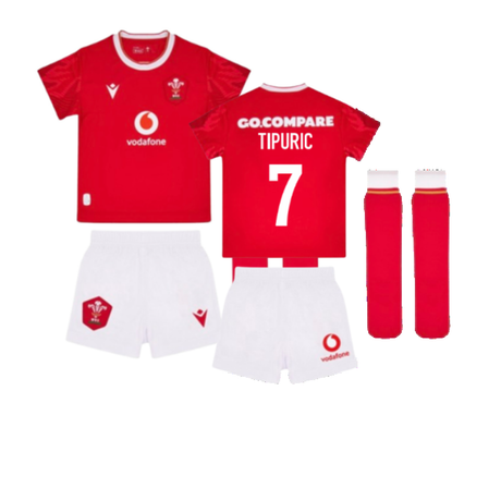2024-2025 Wales Home Rugby Mini Kit (Tipuric 7)_2