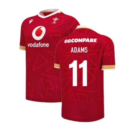 2024-2025 Wales WRU Home Pathway Poly Rugby Shirt (Adams 11)_2