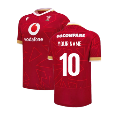 2024-2025 Wales WRU Home Pathway Poly Rugby Shirt (Your Name)_2