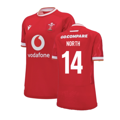 2024-2025 Wales WRU Home Replica Rugby Shirt (Womens) (North 14)_2