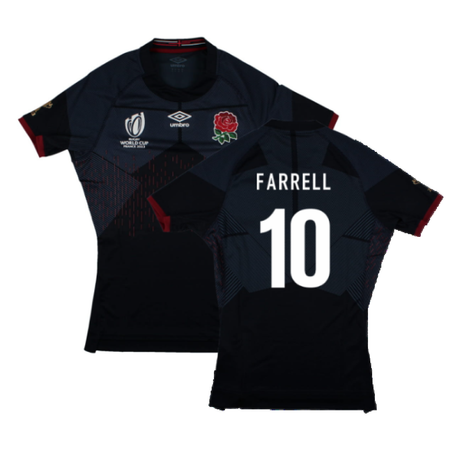 England RWC 2023 Alternate Pro Rugby Shirt (Farrell 10)_4