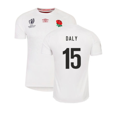 England RWC 2023 Home Pro Rugby Jersey (Daly 15)_4