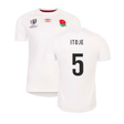 England RWC 2023 Home Replica Rugby Shirt (Itoje 5)_4