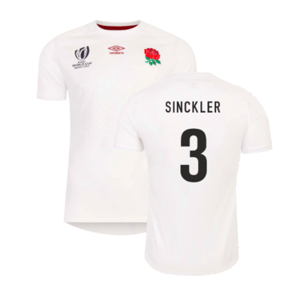 England RWC 2023 Home Rugby Jersey (Kids) (Sinckler 3)_4