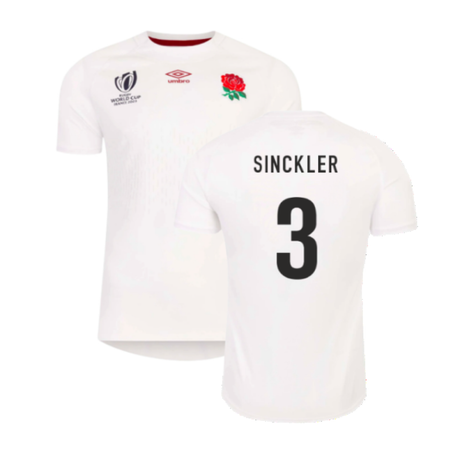 England RWC 2023 Home Rugby Jersey (Kids) (Sinckler 3)_4