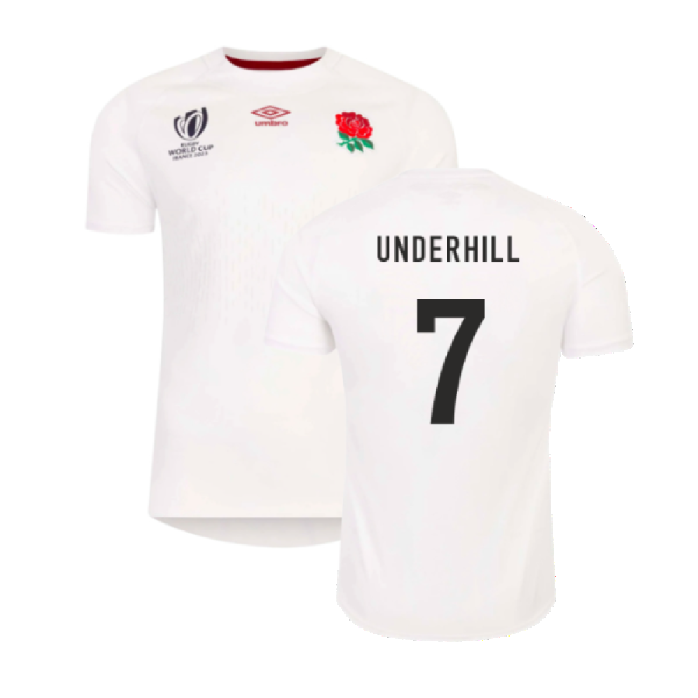 England RWC 2023 Home Rugby Jersey (Kids) (Underhill 7)_4
