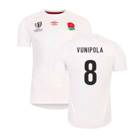 England RWC 2023 Home Rugby Jersey (Kids) (Vunipola 8)_4