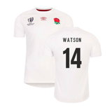 England RWC 2023 Home Rugby Jersey (Kids) (Watson 14)_4