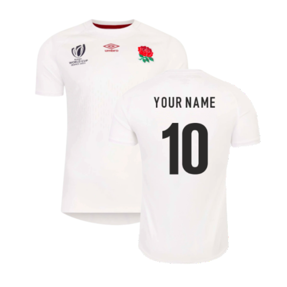 England RWC 2023 Home Rugby Jersey (Kids) (Your Name)_4