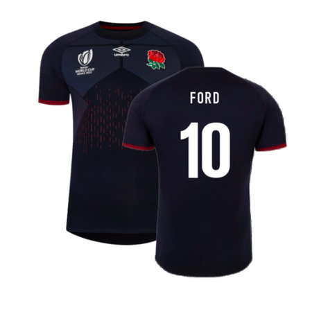 England RWC 2023 Rugby Alternate Jersey (Ford 10)_4