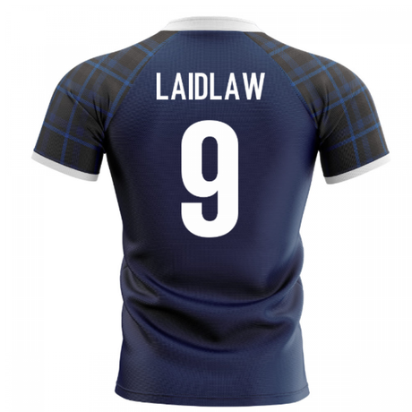 2025-2026 Scotland Home Concept Rugby Shirt (Laidlaw 9)_3