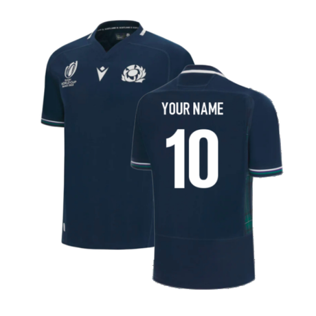 Scotland RWC 2023 Home Replica Rugby Shirt (Your Name)_4