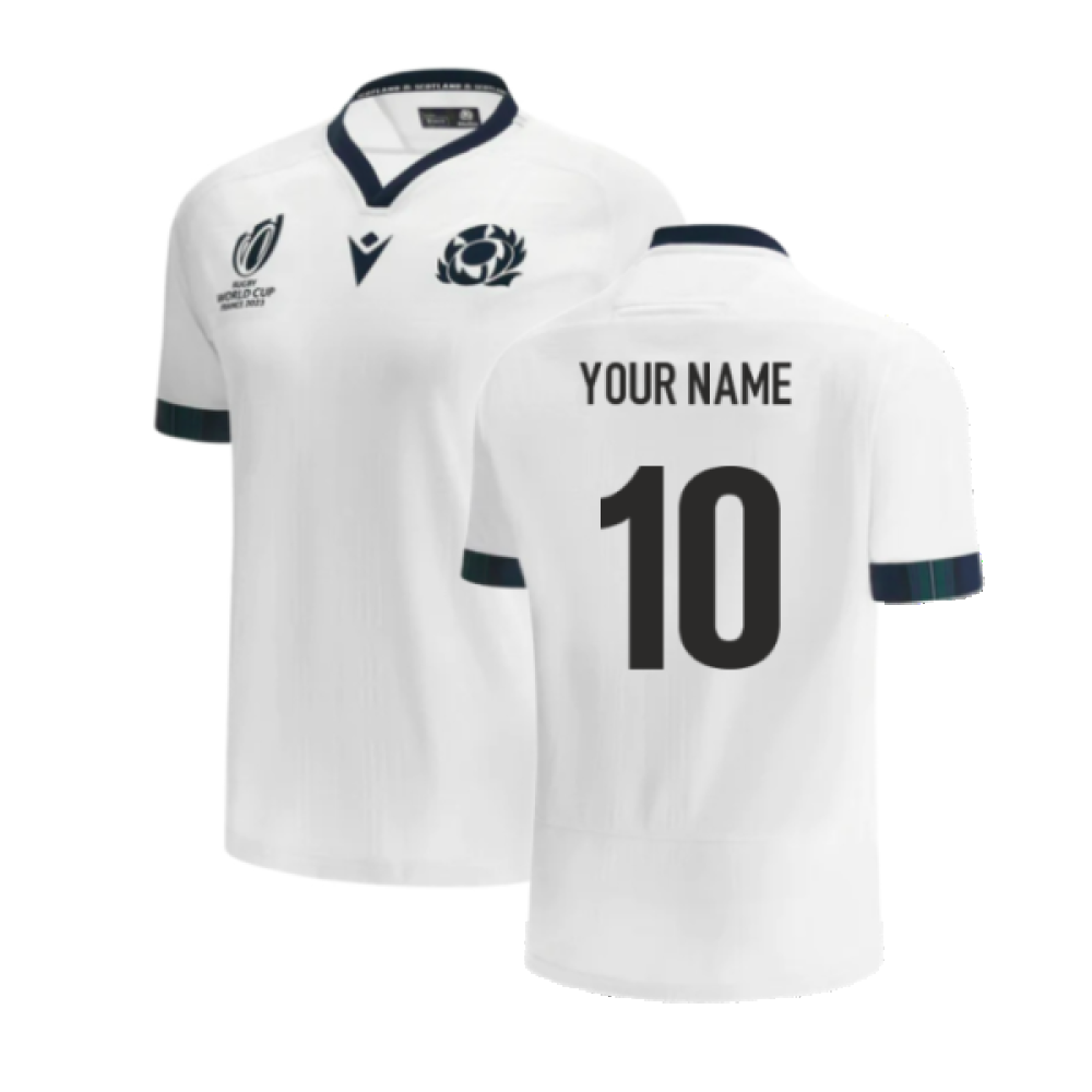 Scotland RWC 2023 Away Replica Rugby Shirt (Kids) (Your Name)_4