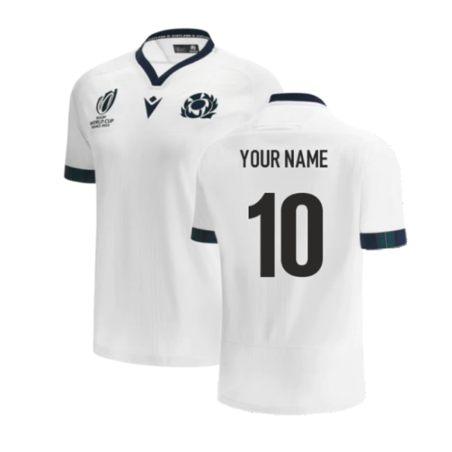 Scotland RWC 2023 Away Replica Rugby Shirt (Kids) (Your Name)_4