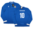 2023-2024 Italy Rugby Home LS Cotton Shirt (Your Name)_4