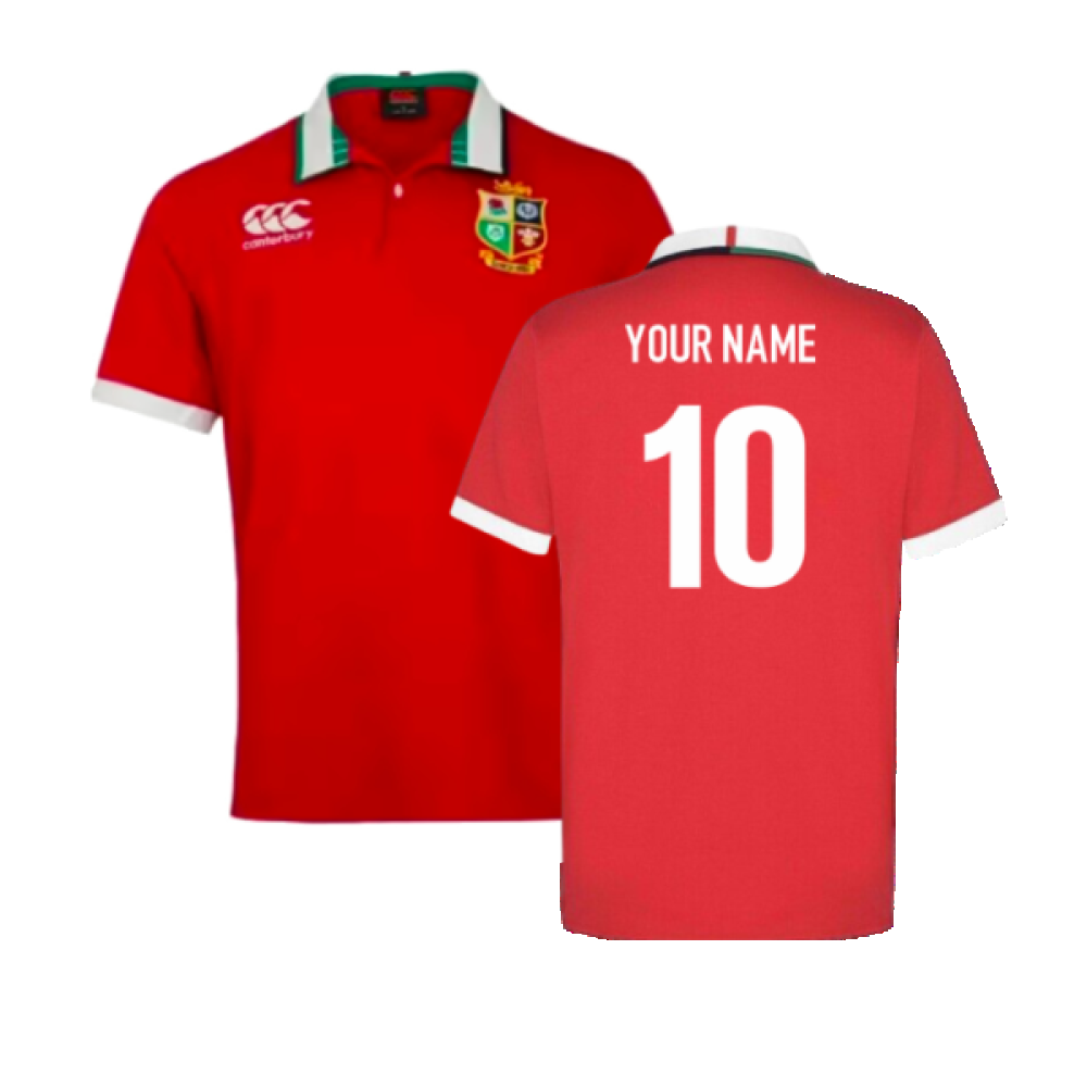 2021 British & Irish Lions SS Classic Rugby Shirt Mens (Your Name)_4