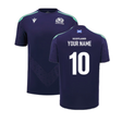 2024-2025 Scotland Rugby Poly Training Shirt (Navy) (Your Name)_2