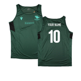 2024-2025 Connacht Rugby Training Dry Singlet (Dark Green) (Your Name)_2