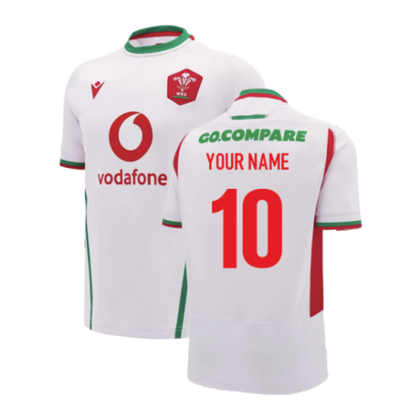 2024-2025 Wales Rugby Away Slim Fit Shirt (Your Name)_2