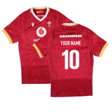 2024-2025 Wales Rugby Home Pathway Slim Fit Shirt (Womens) (Your Name)_2