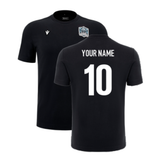 2024-2025 Glasgow Warriors Ath Idra Cotton Shirt (Black) (Your Name)_2