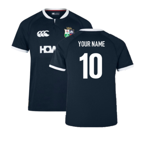 2024-2025 British and Irish Lions Replica Training Jersey (Navy) (Your Name)_2