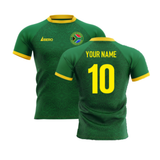2024-2025 Springboks South Africa Home Rugby Concept Shirt Adult Short Sleeve (Your Name)_2