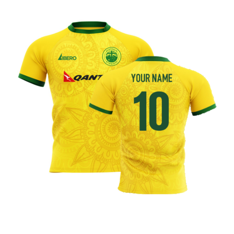 2024-2025 Wallabies Australia Home Rugby Shirt Adult Short Sleeve (Your Name)_2