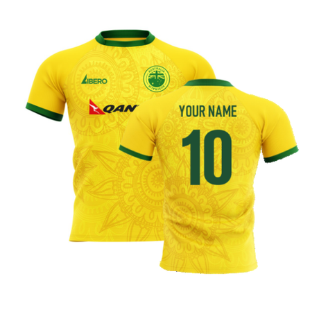 2024-2025 Wallabies Australia Home Rugby Shirt Womens (Your Name)_2