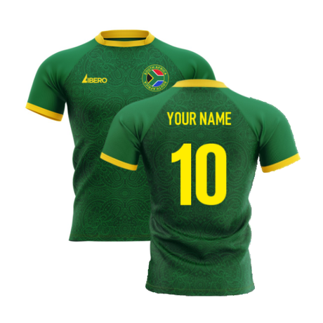 2024-2025 Springboks South Africa Home Rugby Shirt Womens (Your Name)_2