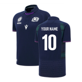 2025-2026 Scotland Home WRWC Poly Rugby Shirt (Kids) (Your Name)_2