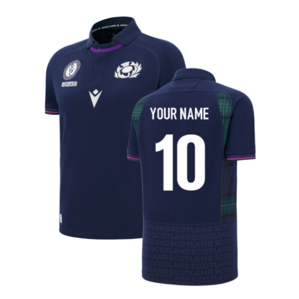 2025-2026 Scotland Home WRWC Poly Rugby Shirt (Your Name)_2