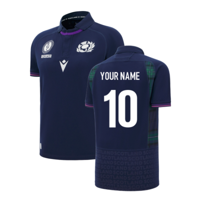 2025-2026 Scotland Home WRWC Poly Rugby Shirt (Your Name)_2