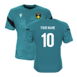 2025-2026 Northampton Saints Training Poly T-Shirt (Green) (Your Name)_0